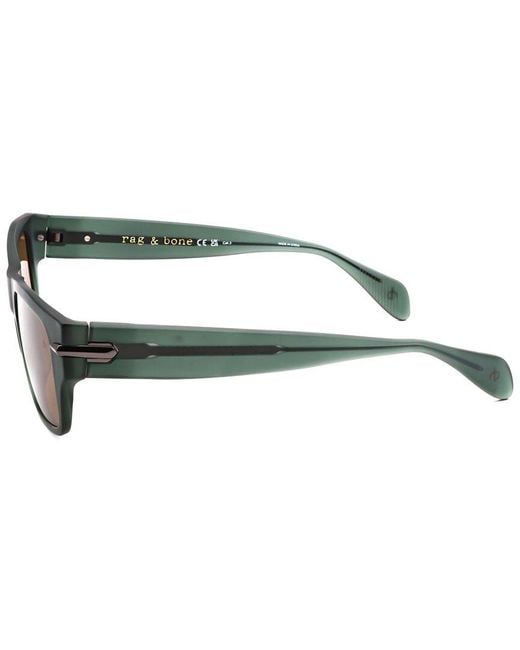 Rag & Bone Green 55Mm Sunglasses