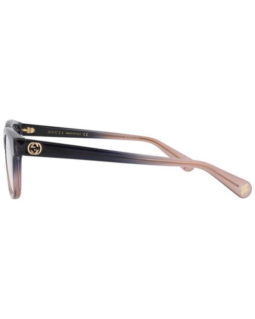 Gucci White Saint Laurent 51Mm Optical Frames