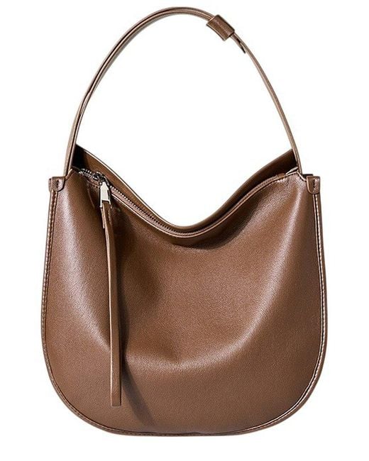 Adele Berto Brown Leather Crossbody