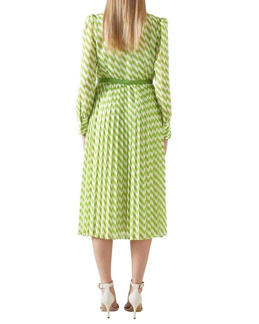 L.K.Bennett Green Tallis Dress