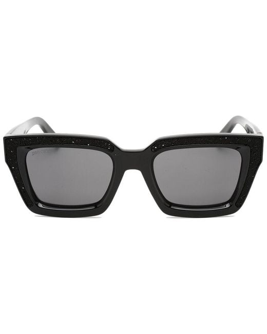 Jimmy Choo Black Megs/s 51mm Sunglasses