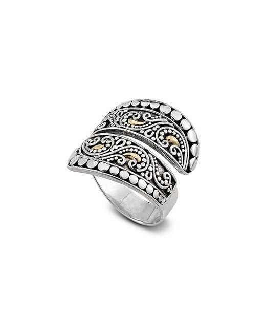 Samuel B. White Fine Jewelry 18k & Silver Ring
