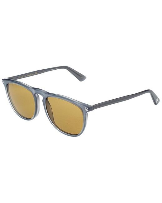 Gucci GG0120S 53mm Sunglasses in White for Men Lyst