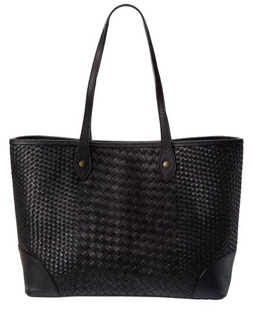 Frye woven tote hotsell