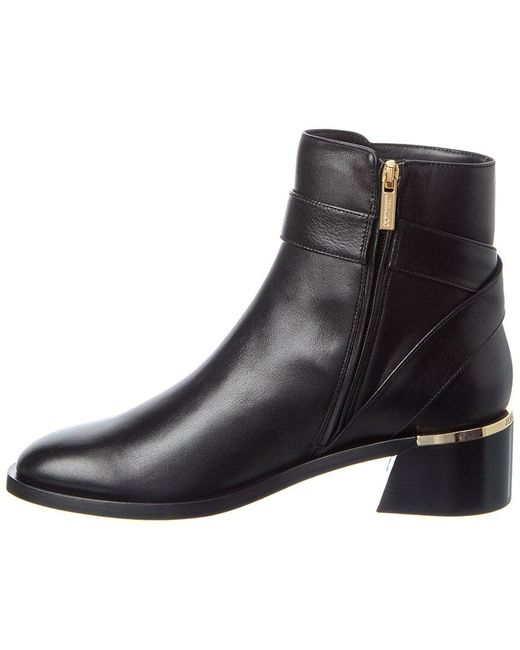 Jimmy Choo Black Noor 45 Leather Boot