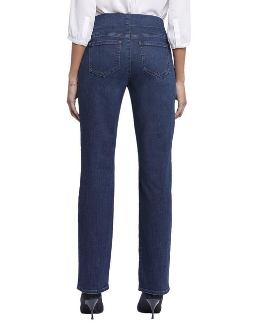 NYDJ Blue Bailey Palace Straight Leg Jean