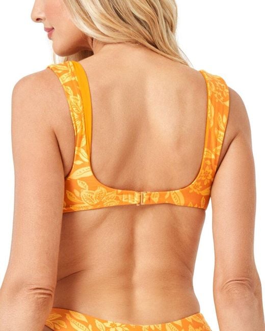 LSPACE Orange Stella Top