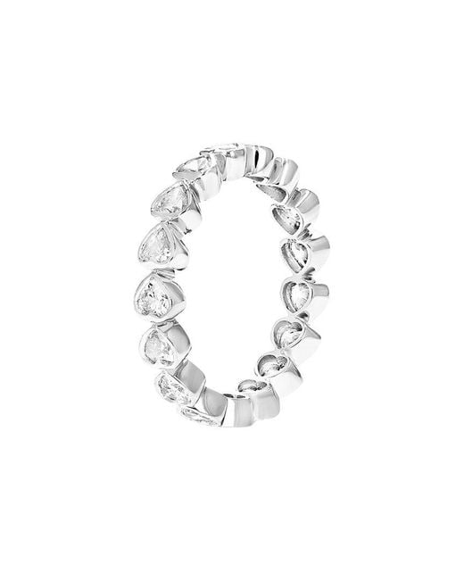Amairah White 14K.00 Ct. Tw. Lab-Grown Diamond Eternity Ring
