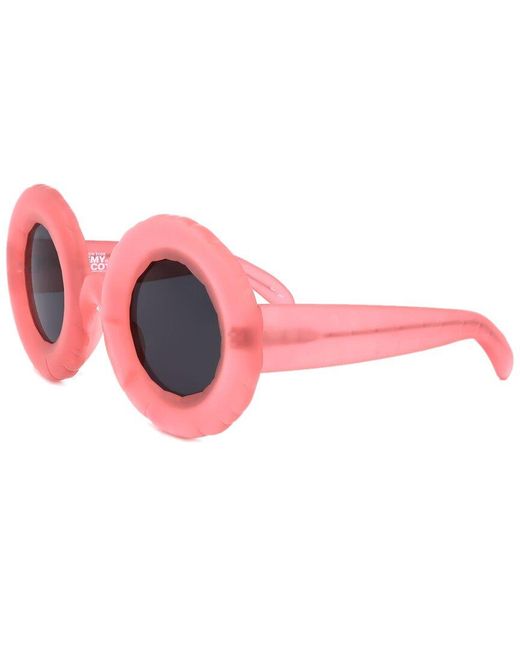 Linda Farrow Pink Jeremy Scott By Jspool 48mm Sunglasses