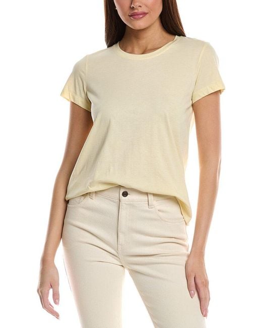Lafayette 148 New York Natural The Modern T-Shirt