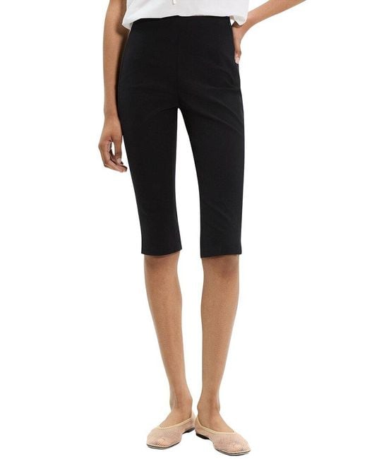 Theory Black Capri Pant