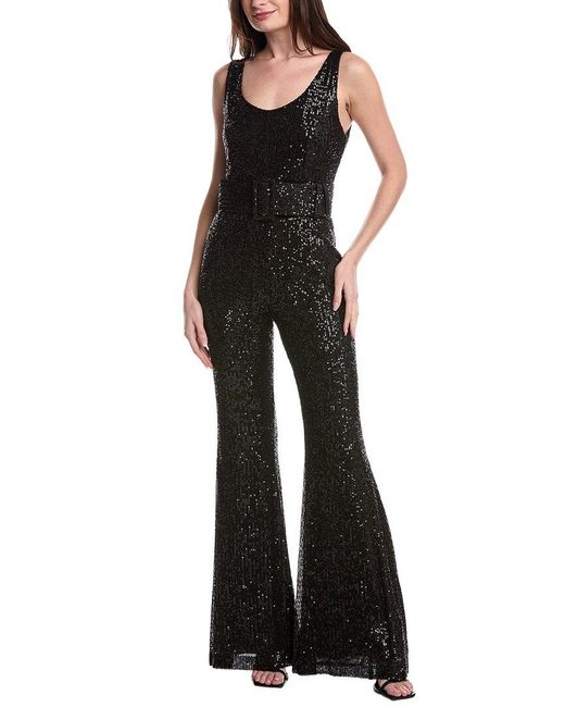 GIGII'S Black Rika Slim Fit Jumpsuit