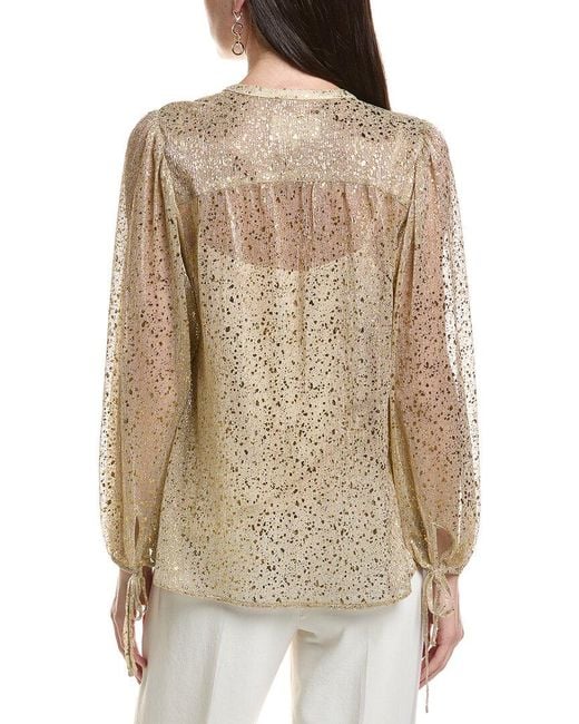 Ba&sh Natural Curtis Top