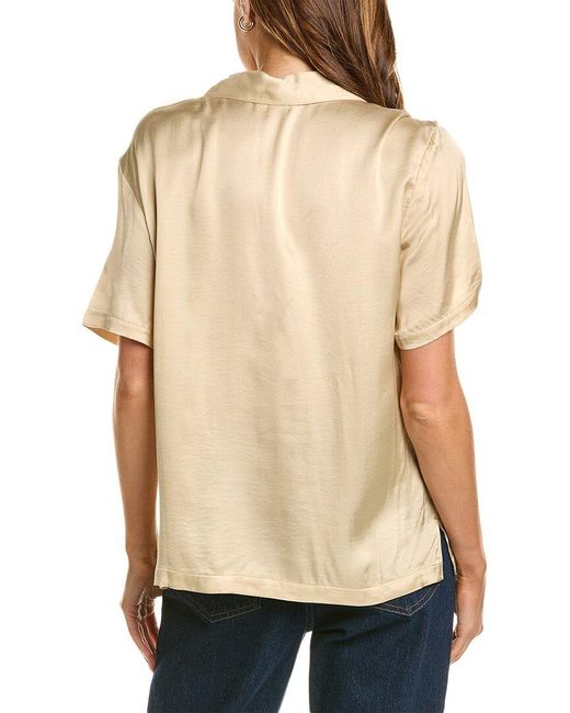 DONNI. Natural Donni Silky Shirt