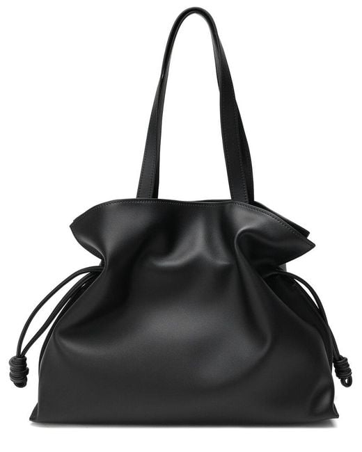 Tiffany & Fred Paris Black Soft Leather Hobo Bag