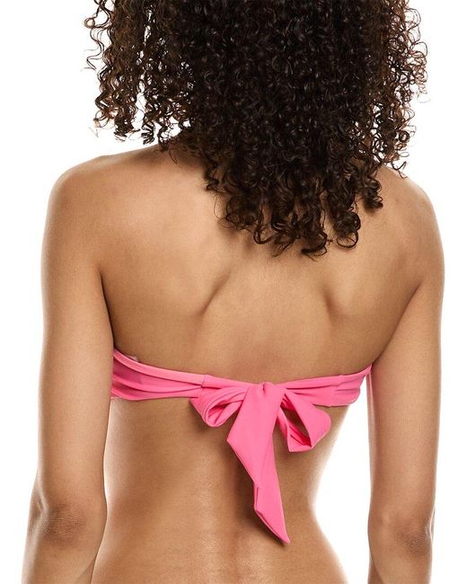 Ramy Brook Red Florence Bikini Top