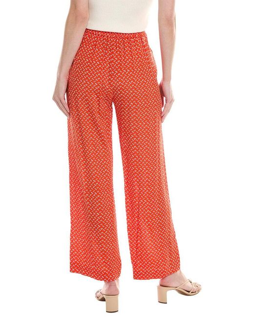 Piazza Sempione Red Pant
