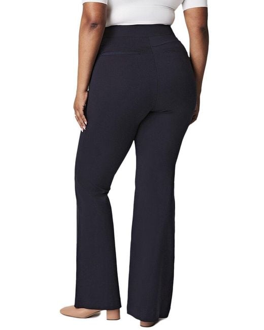 Spanx Blue Spanxsupersmoothtm Perfectfit Ponte Flare Pant