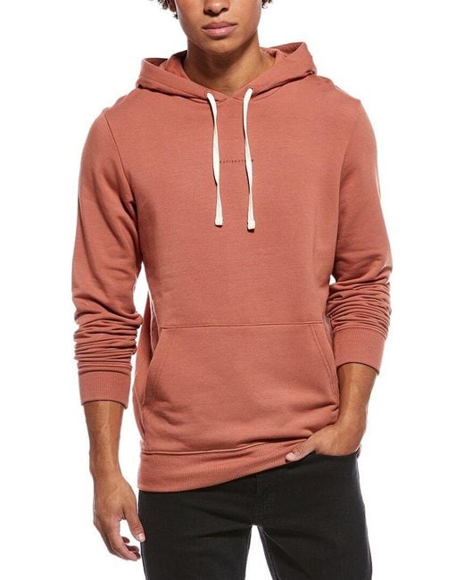 Travis Mathew Red Coastal Cloud Hoodie for men