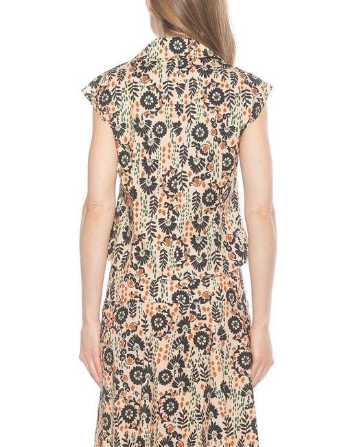 Alexia Admor Brown Juniper Shirt