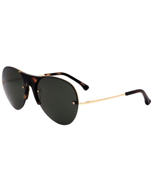 Linda Farrow Black Dvn71l 60mm Sunglasses