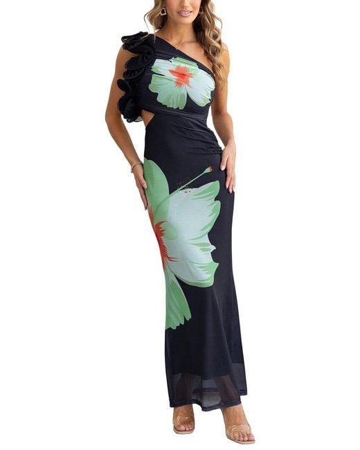 Vincent Blue Maxi Dress