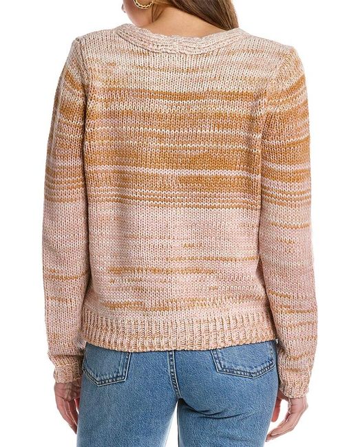 525 America Ombre Cardigan in Pink 