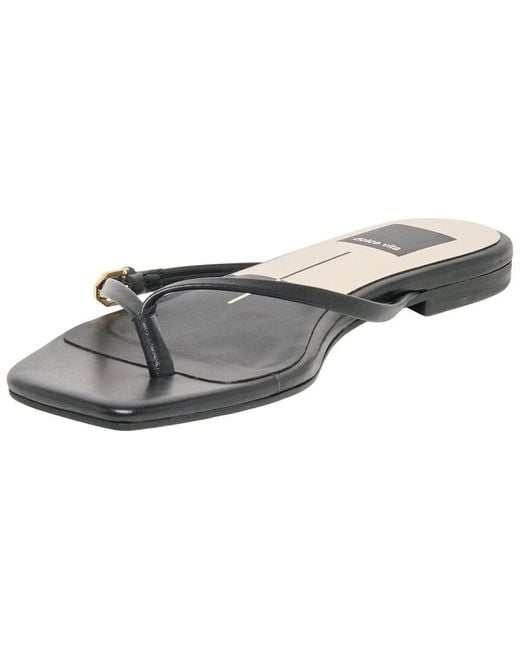 Dolce Vita White Meira Leather Sandal