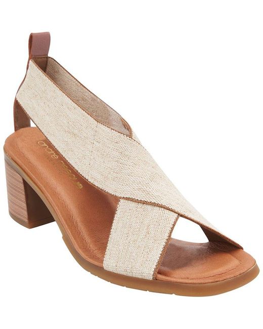 Andre Assous Brown Naira Sandal