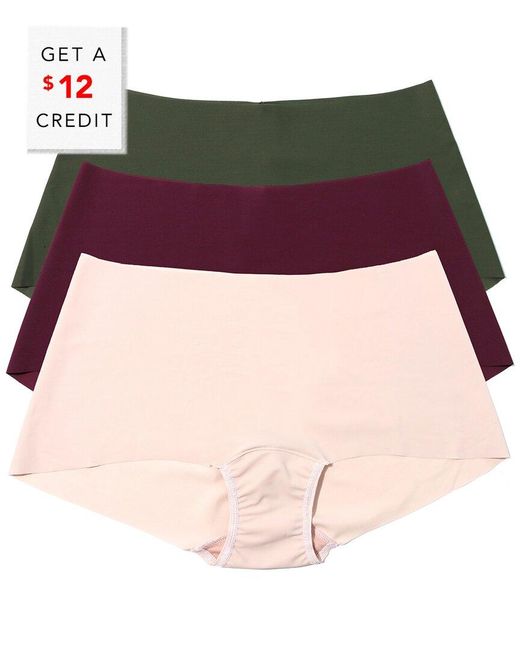 Hanky Panky Breathesoft Boyshort 3pack With $12 Credit