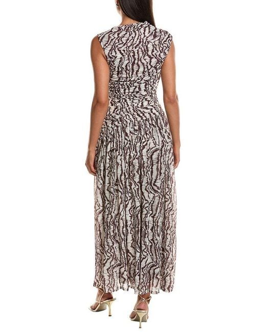 Nicholas Brown Odila Twisted Maxi Dress