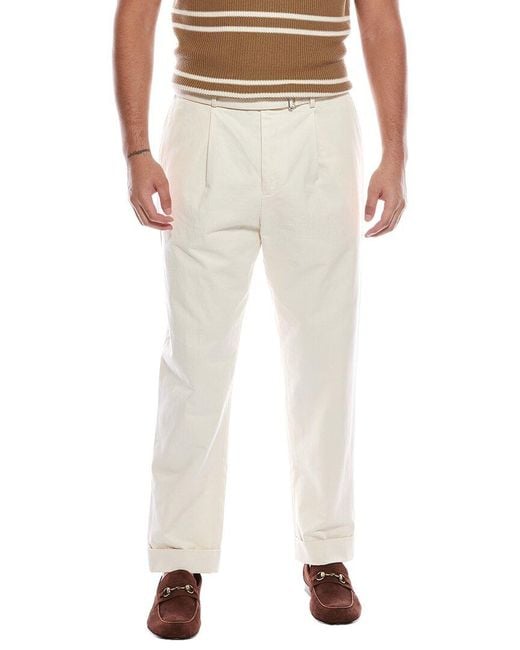 Officine Generale Natural Hugo Twill Pant for men