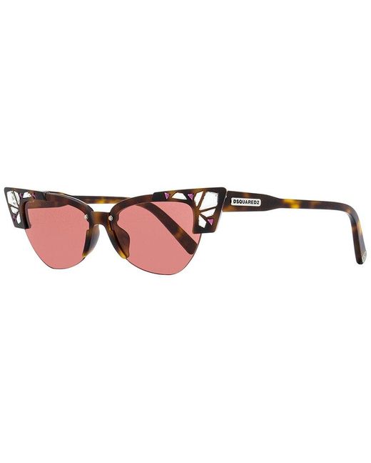 DSquared² Brown Dq0341 56mm Sunglasses