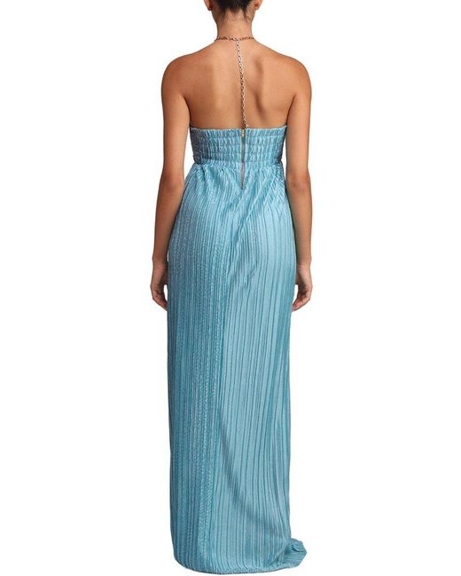 Sabina Musayev Blue Nicola Dress