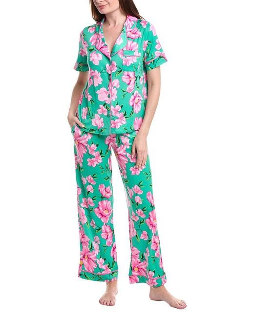 Room Service Pjs Blue 2Pc Pajama Set
