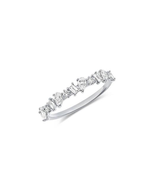 Sabrina Designs White 14k 0.49 Ct. Tw. Diamond Fancy Shape Ring