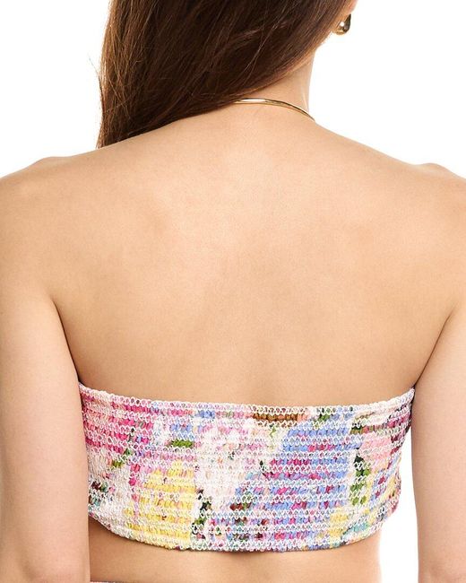 Rococo Sand Natural Aster Bandeau Top