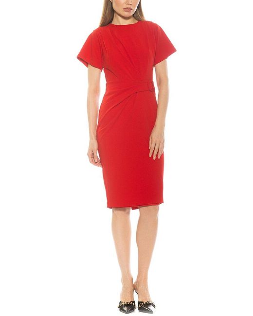 Alexia Admor Red Clara Dress
