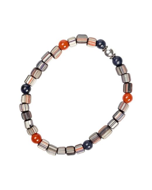 jean claude Metallic Silver Bracelet for men
