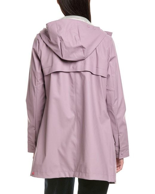 Hunter Purple Acacia Rain Jacket