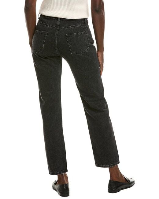 Officine Generale Black Officine Generale Boyfriend Straight Jean