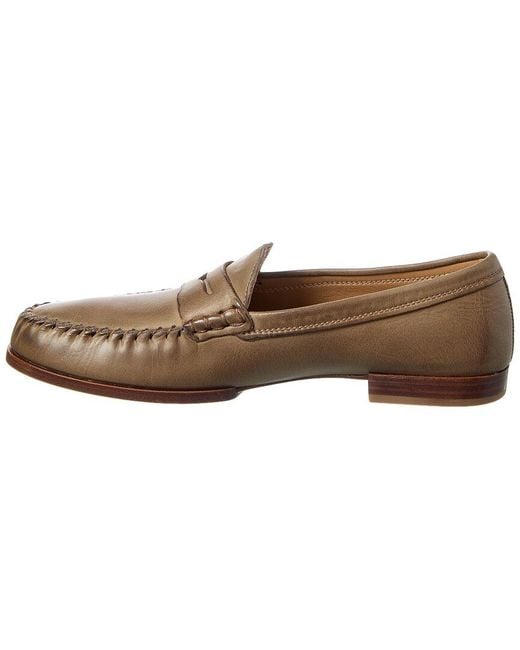 Tod's Brown Leather Moccasin for men