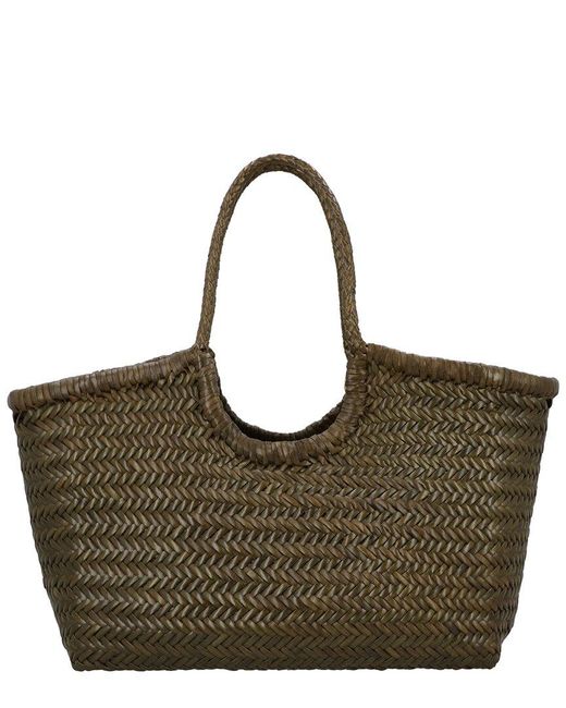 Dragon Diffusion Brown Nantucket Big Leather Tote