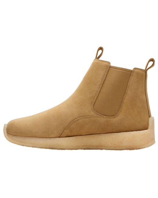 Clarks Brown Radlett Suede Boot for men