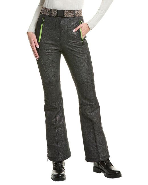 Khrisjoy Gray Glitter Ski Pant