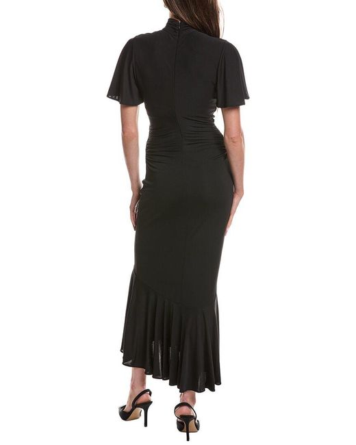 Cinq À Sept Black Rosita Midi Dress