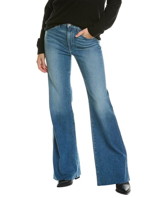 Joe's Jeans The Molly Iir High-rise Flare Jean in Blue | Lyst