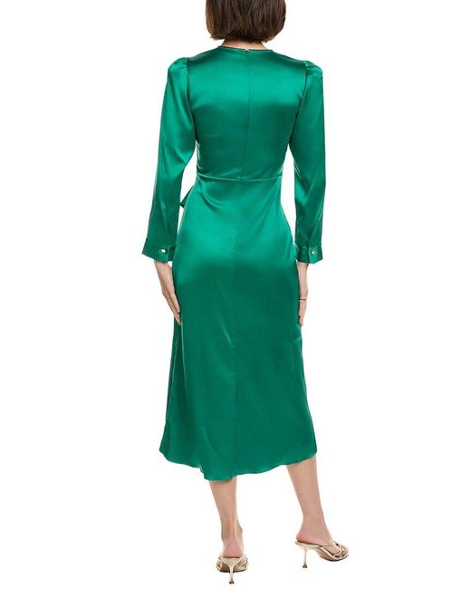 Sandro Green Maxi Dress