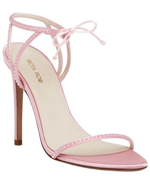 Prota Fiori Pink Juniper Apple Leather Sandal
