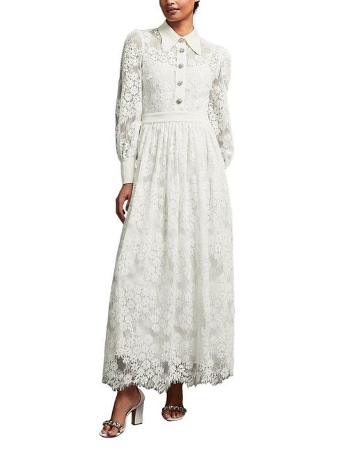 L.K.Bennett White Lily Dress